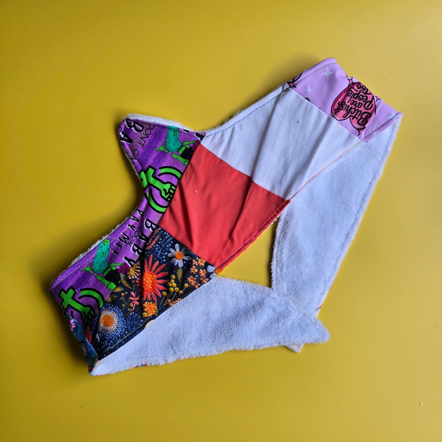 Patchwork Collection XL 25" & XXL 31" Ready to Ship UK Made Bamboo Bra Liner| Underbust Sweat Catcher