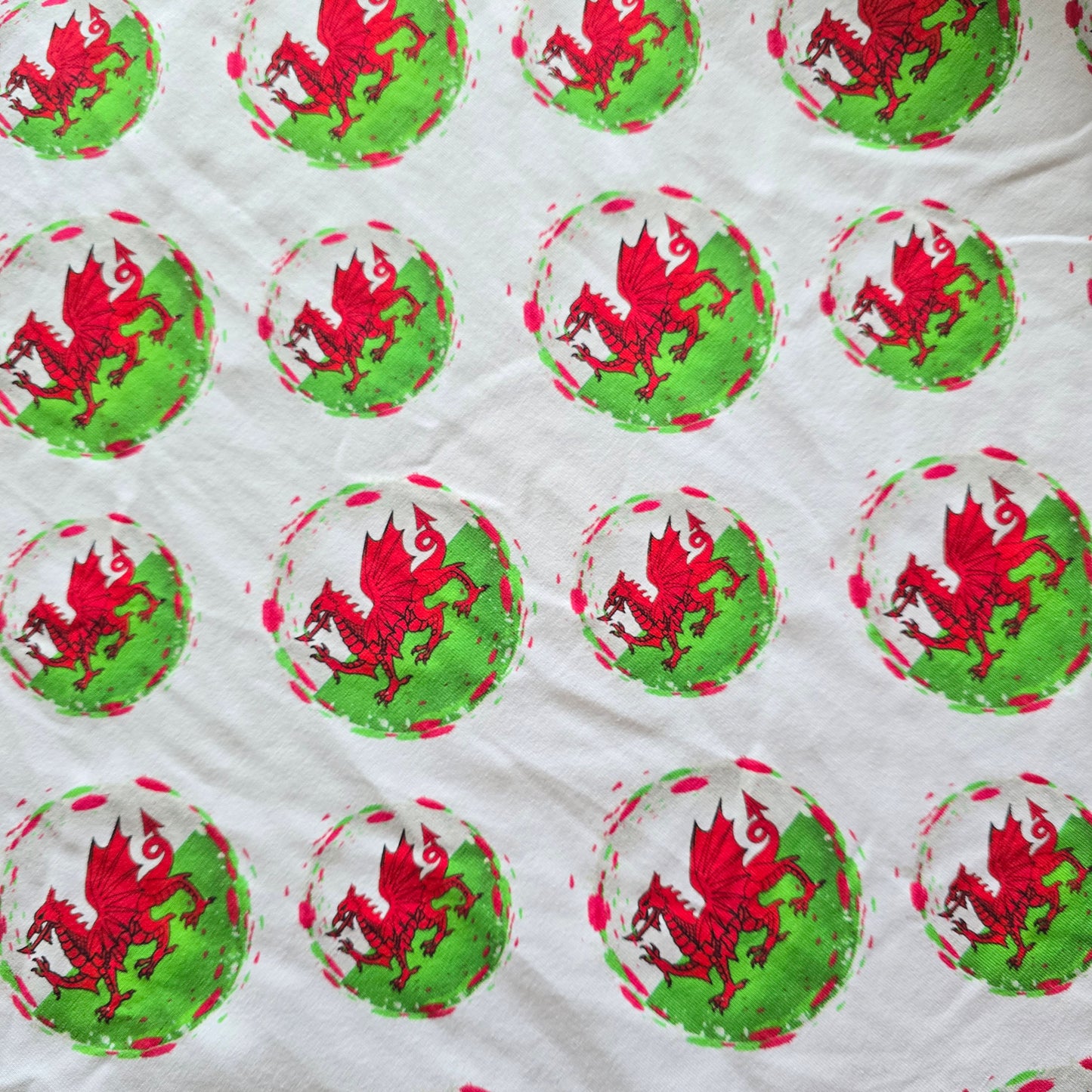 Wales Dragon Cotton Lycra (£18)