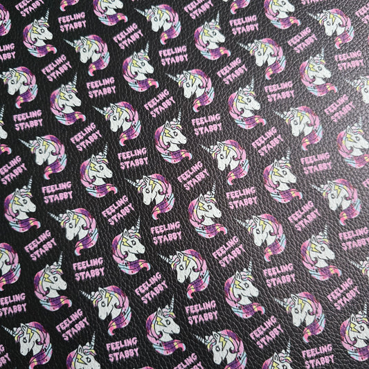 1/2m leatherette Feeling Stabby