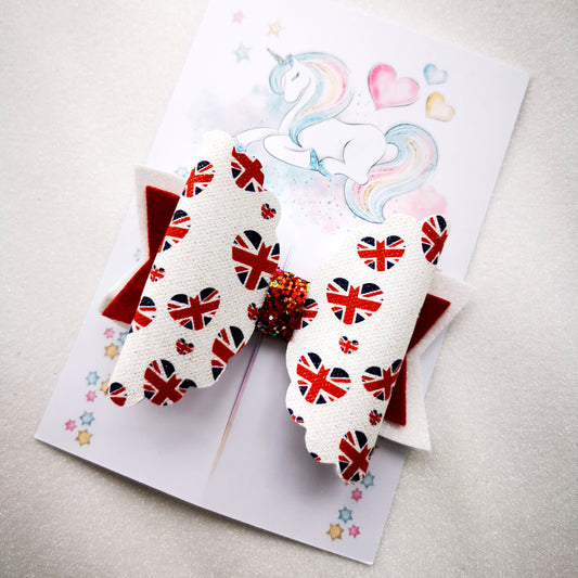 Union Jack Bow Making Canvas