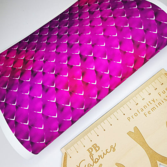 Dragon Scales Canvas Bow Making Fabric