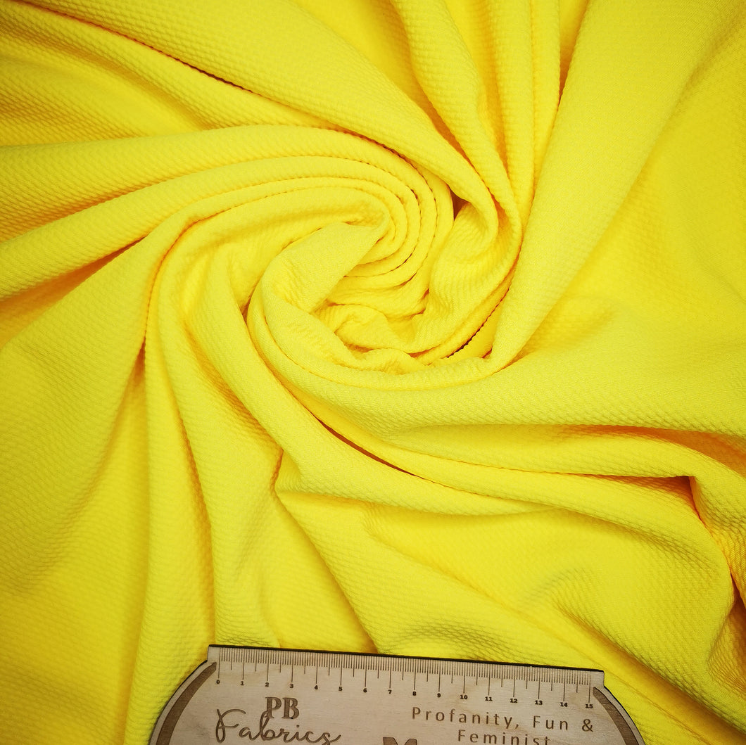 Neon Yellow Bullet Fabric £15 pm