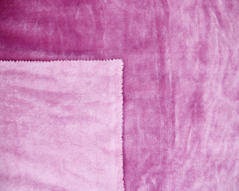 Dusky Pink Plain Cuddle Fleece (£10 PM)