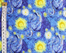 Load image into Gallery viewer, IzzyWizzyRoo 2 Collection Starry Night Cotton Jersey (£14PM)
