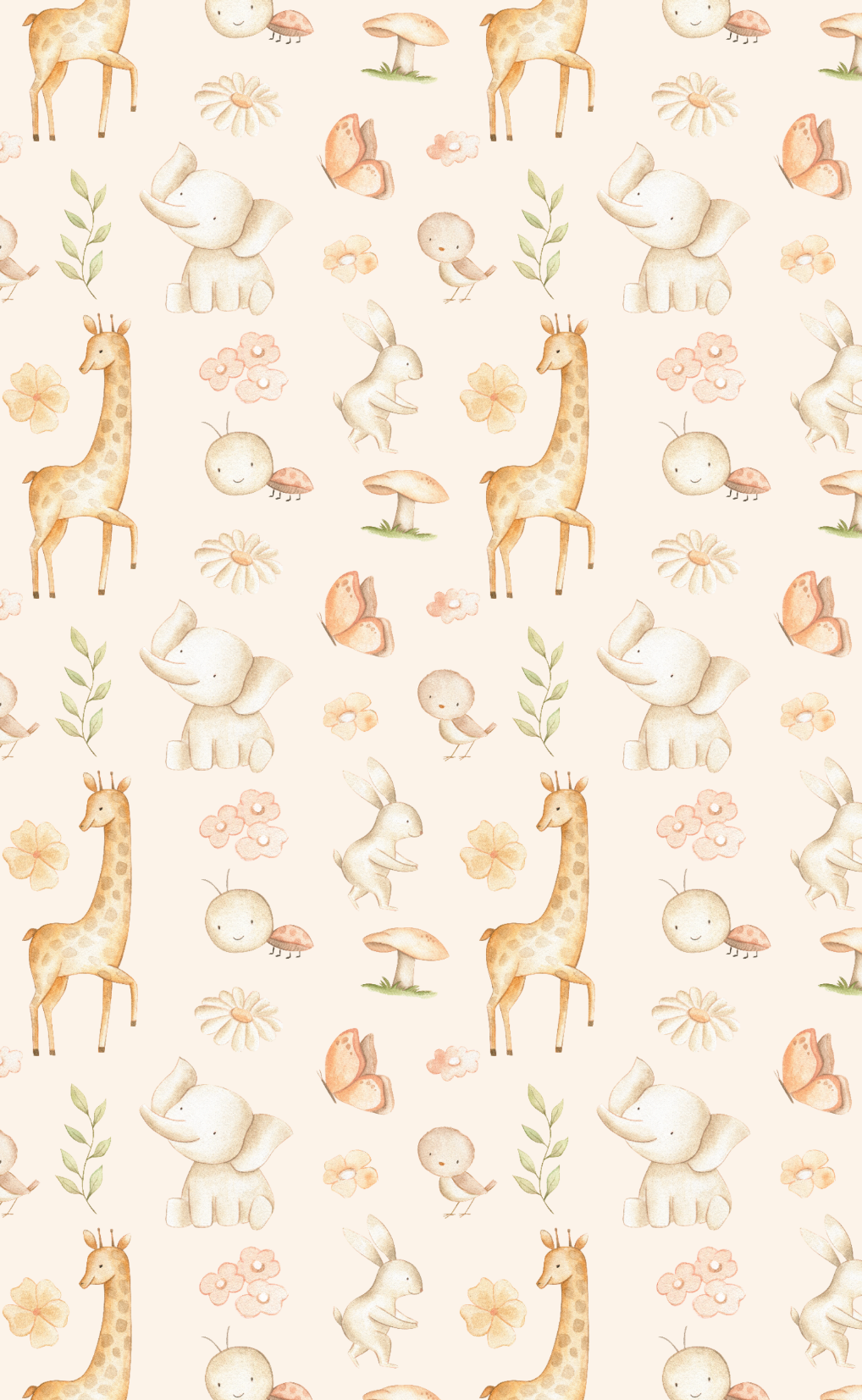 Nursery Safari Canvas