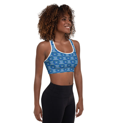 Original F the Tories Padded Sports Bra