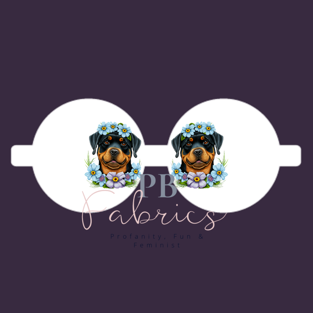 Digital Dowload Bow Loop - Print at home Cute Dogs