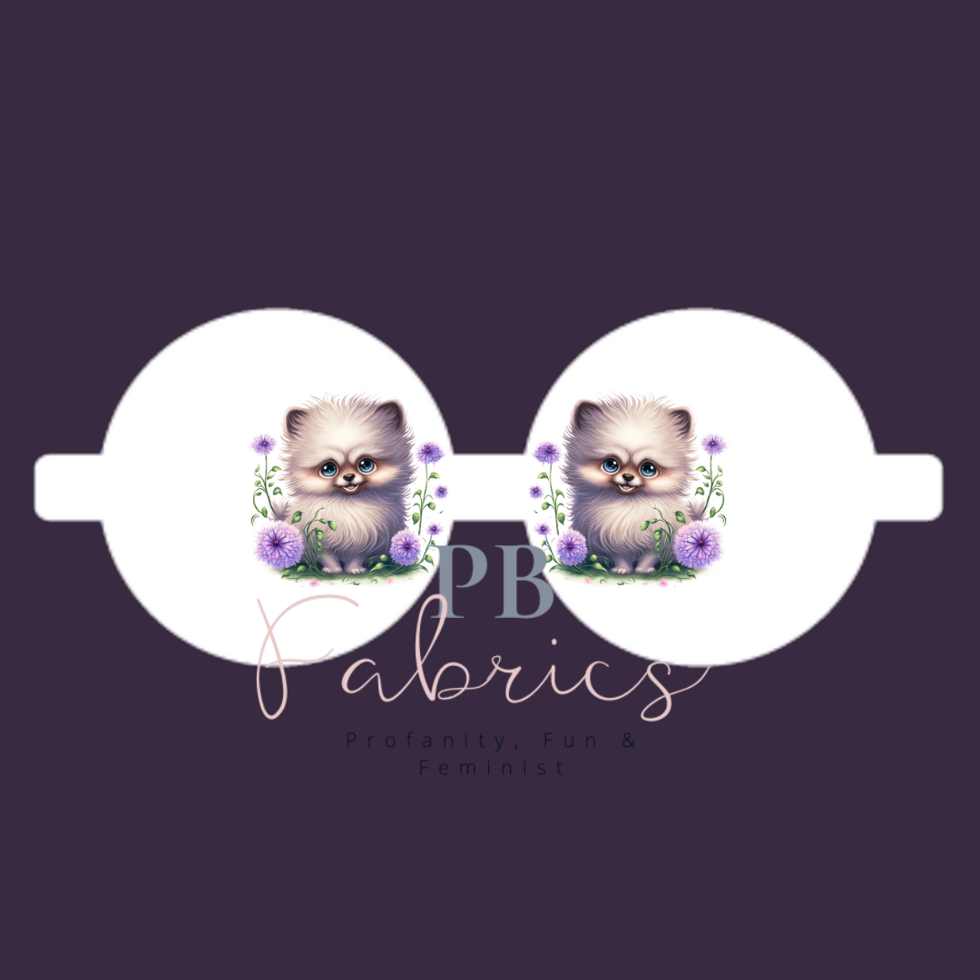 Digital Dowload Bow Loop - Print at home Cute Dogs