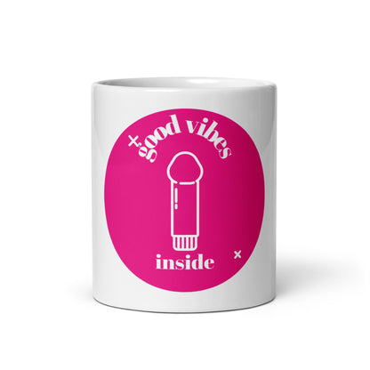 Good Vibes glossy mug