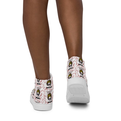 You Inspire my Inner Serial Killer Women’s high top shoes (sold in US sizes, use size guide)