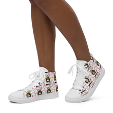 Load image into Gallery viewer, You Inspire my Inner Serial Killer Women’s high top shoes (sold in US sizes, use size guide)
